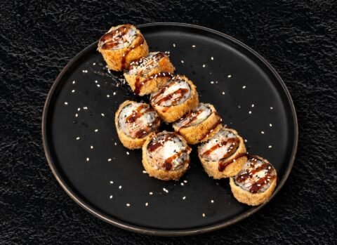Tempura cu somon free