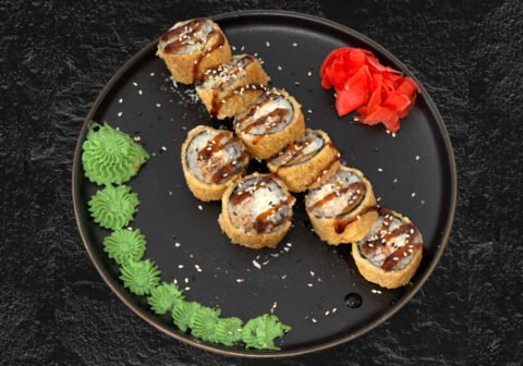 Tempura cu somon free